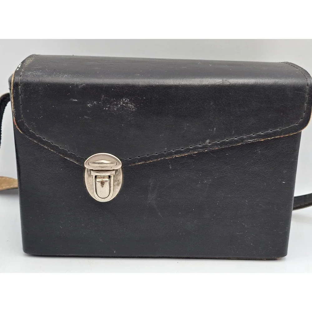 Unbranded Camera Bag Unisex OS Black Good Vintage Hard Shell‎ Boxy
